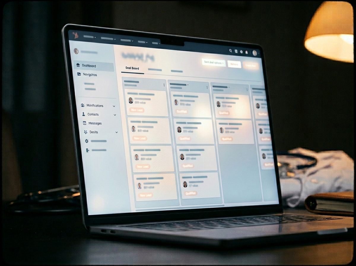 HubSpot for healthcare product macro view — CRM and marketing automation for multi-site platforms