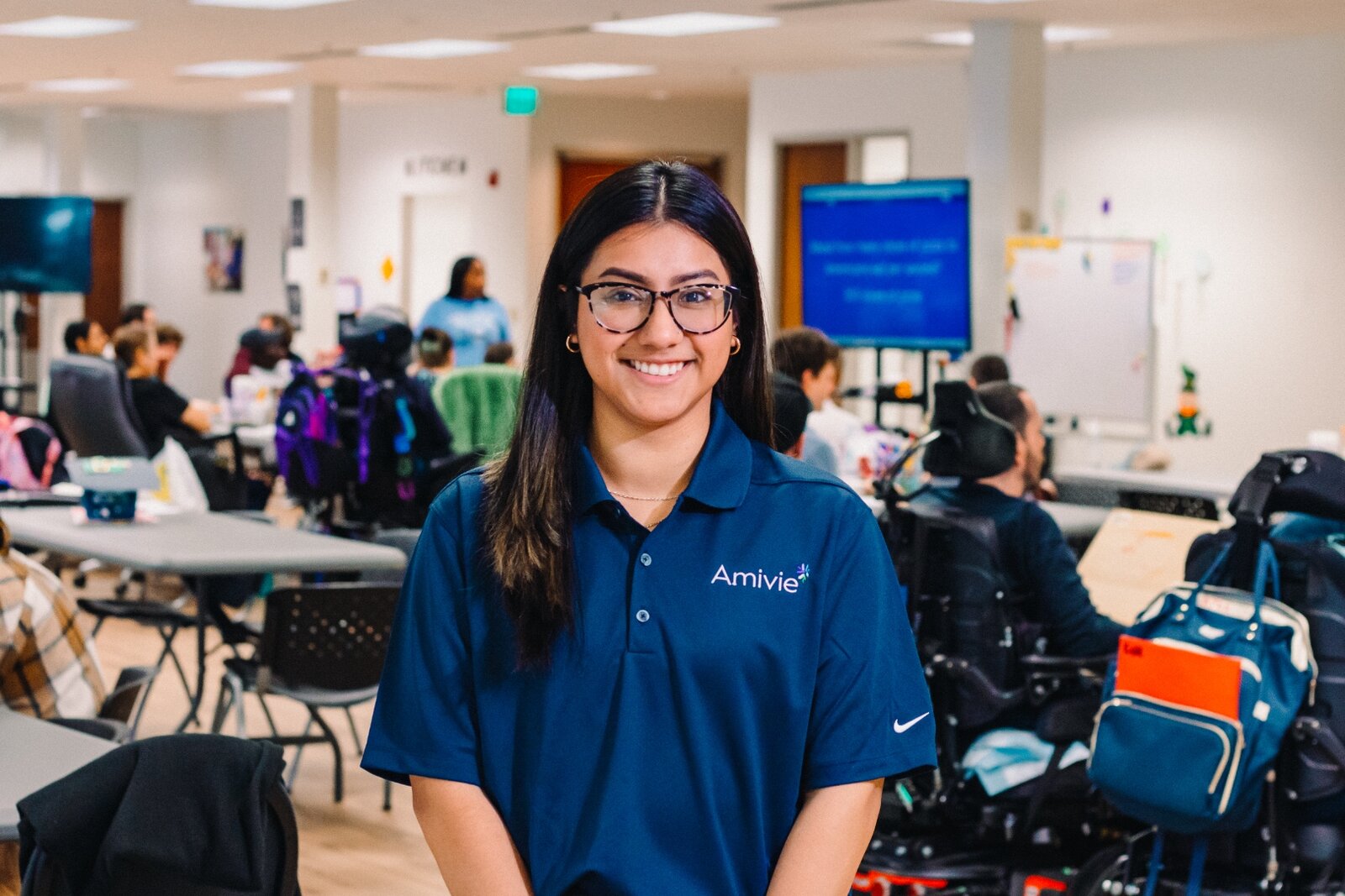 Amivie staff portrait — direct care professional